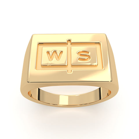 Signed Signet Ring