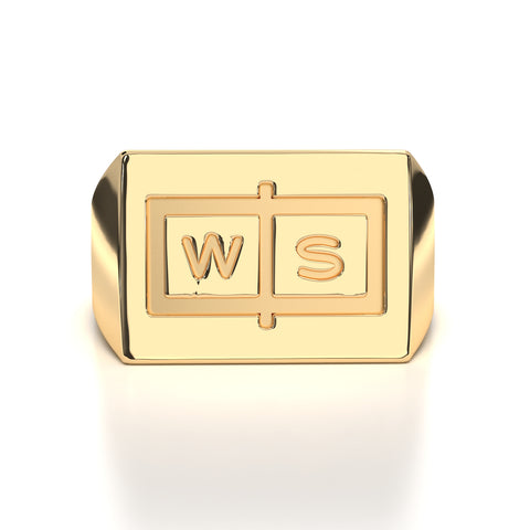 Signed Signet Ring